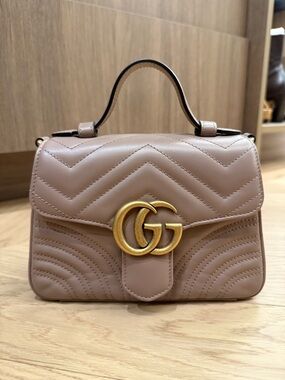 Gucci Marmont Mini Top Handle Bag